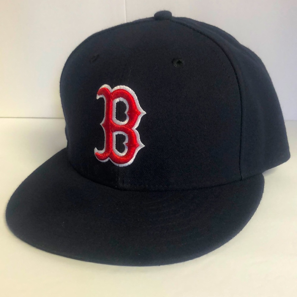 NEW ERA 59 FIFTY BOSTON RED SOX OFFICIAL MLB ON FIELD FITTED HAT (7 1/4)